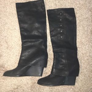 Vince Camuto almay boots sz 9 black